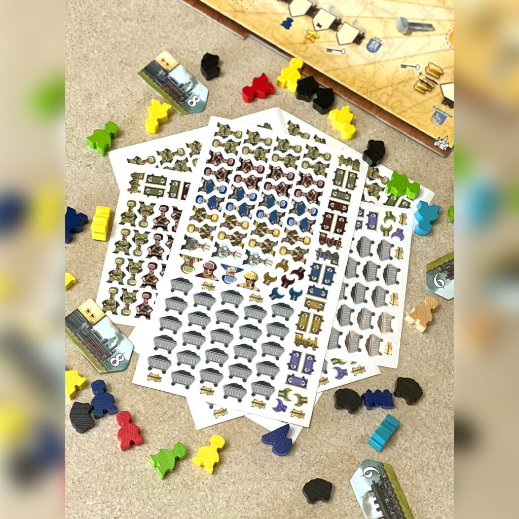 Ultimate Railroads: Token upgrade Sticker