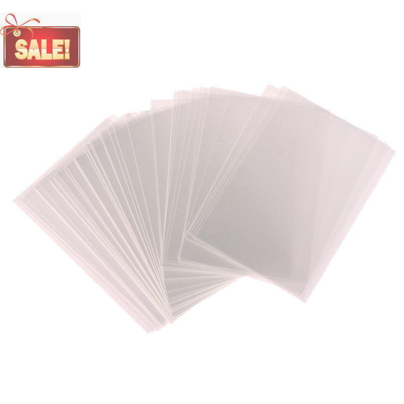 Bl 50 ชิ้นเกาหลีการ์ดแขน Clear Acid ฟรี Photocard Horaphic Protector ฟิล์ม A