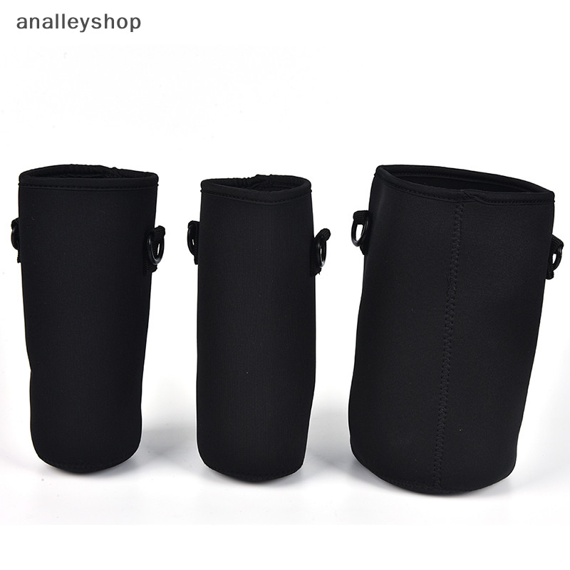 [Analleyshop ] 1x Neoprene Water Bottle Carrier Insulated Cup Cover Bag Holder Pouch with Strap [th ]