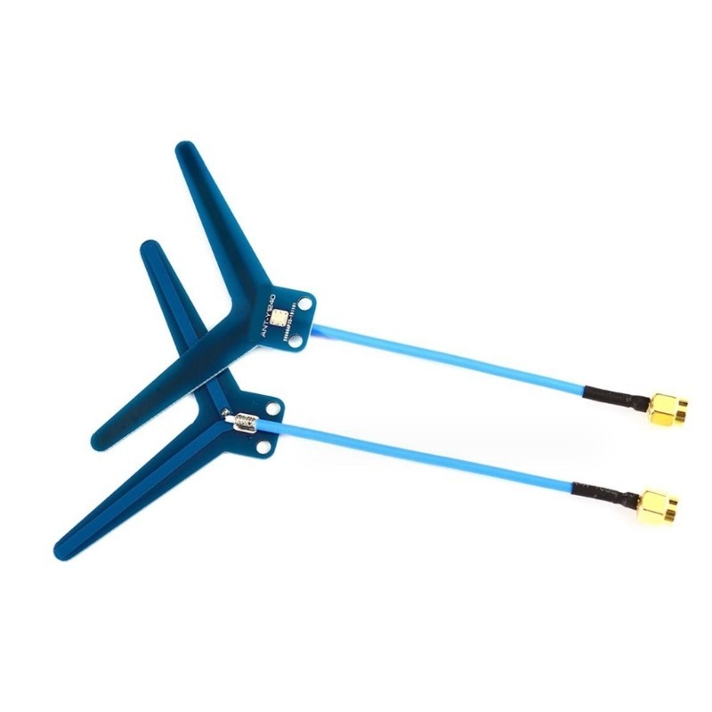 QUU 2PCS Matek ระบบ Y1240 เสาอากาศ 1 2 Ghz 1 3GHZ DIPOLE เสาอากาศสําหรับ FPV Drone Video Transmitter