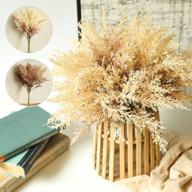 วินเทจประดิษฐ ์ ดอกไม ้ ช ่ อดอกไม ้ DIY Home Desktop Decor อุปกรณ ์ จัดงานแต ่ งงาน