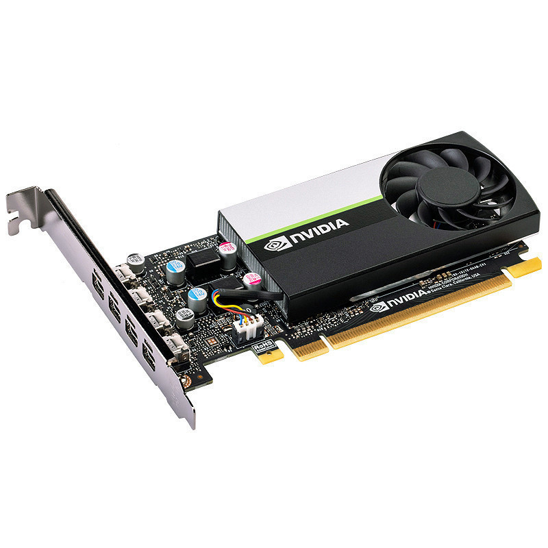 ใหม่ nvidia กราฟิกการ์ด T1000 8G GDDR6 การ์ดวิดีโอสําหรับพีซีกราฟิกการ์ดมืออาชีพ gpu