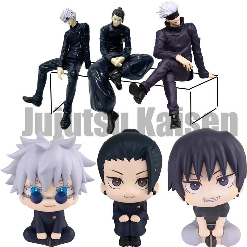 Jujutsu Kaisen Action Figure ของเล่น LOOK UP Gojo Satoru Goyo Suguru Yuta Okkotsu Toji Fushiguro Inu