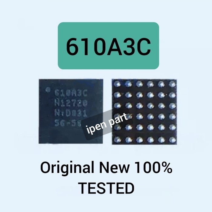 EC99 IC ชาร์จ U2 610A3C Ipad 11 Pro ต้นฉบับใหม่ทดสอบ Cas