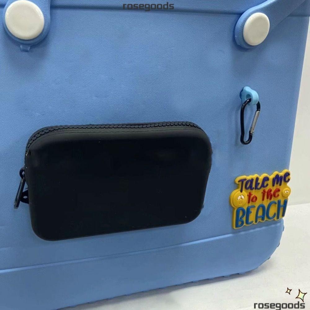 Rose Coin Bag, Solid Color Eva Storage Bag, กันน ้ ําขนาดใหญ ่ กระเป ๋ าชายหาดจี ้ Eva Beach Bag