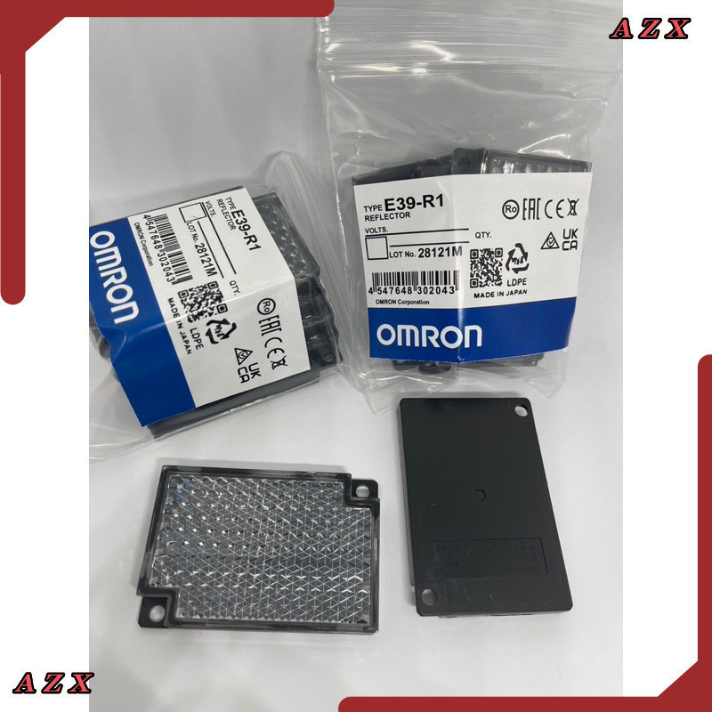 E39-R1 รีเฟล็กเตอร์ OMRON E39-R1 E39-R1S Reflector for Sensor แผ่นสะท้อนแสงสำหรับเซนเซอร์ตรวจจับวัตถ