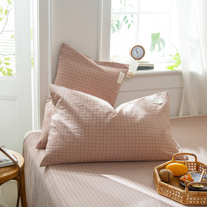 เดี่ยว/คู่ปลอกหมอน 30x50/40x60/48x74ซม. ผ้าฝ้ายล้างทำความสะอาดได้นุ่มสบายระบายอากาศได้ดี - รูปที่ 3