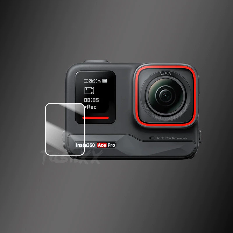 ฟิล์มกระจกนิรภัยกันรอยหน้าจอ Insta360 Ace Pro / Ace thumbnail 5
