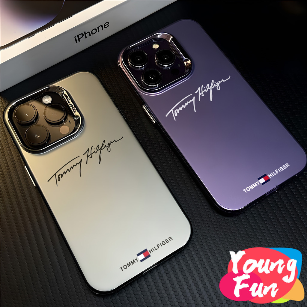 แบรนด์หรู เคส iPhone15 Pro Max 16 14 XR 13 11 12 Pro Max 8 7 6 6S Plus X Xs Max Se 2020 13 12 11 แบรนด์อินเทรนด์ซิลิโคนนุ่มกรณี