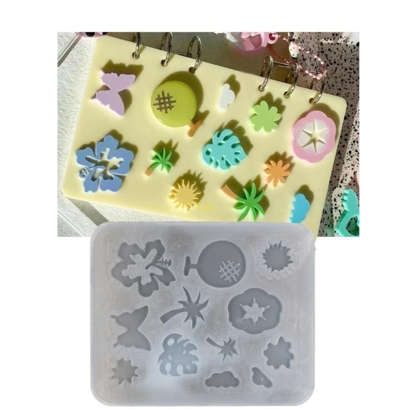 Flgo Quicksand Shaker Filler อีพ็อกซี่เรซินแม่พิมพ์เรซิ่นบรรจุซิลิโคน Mould DIY เครื่องมือหล่อ Guka อุปกรณ์เสริม