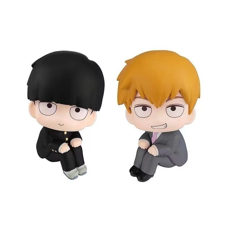 Reigen Arataka Action Figure Mob Psycho 100 Shigeo Kageyama 10 ซม.Mobu Saiko Hyaku Look Up รุ่น Q ตุ