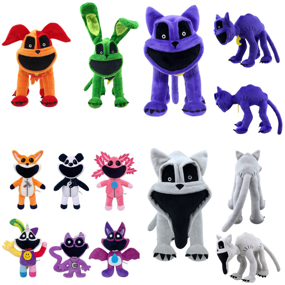 ยิ้ม Critters ตุ๊กตาสัตว์และของเล่นตุ๊กตา Catnap Dogday ตุ๊กตาตุ๊กตาการ์ตูน Aminal เด็กวันเกิดคริสต์มาสของขวัญ