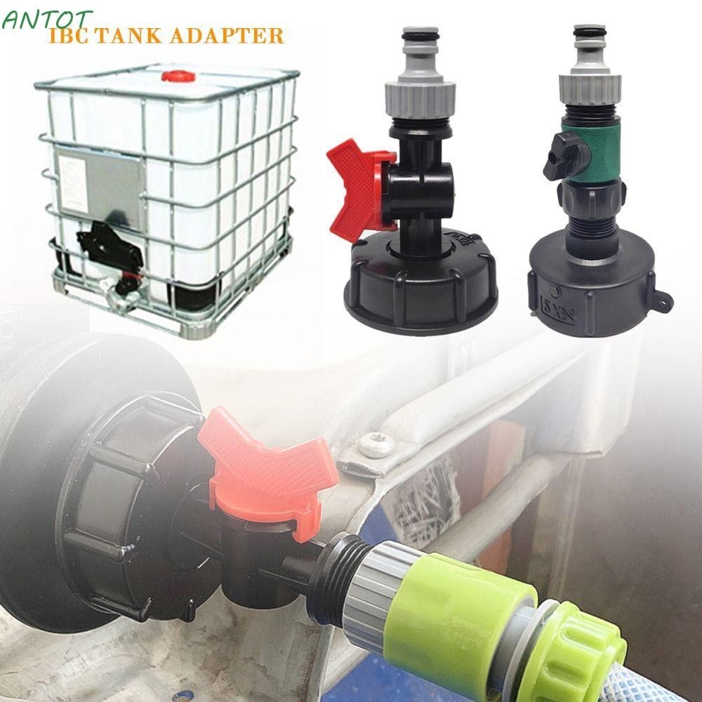 ขั้วต่อ ANTOT IBC, สวน 3/4 ''ด้าย IBC อะแดปเตอร์ถัง, ปฏิบัติท่อข้อต่อวาล์วอย่างรวดเร็วอุปกรณ์เสริม IBC