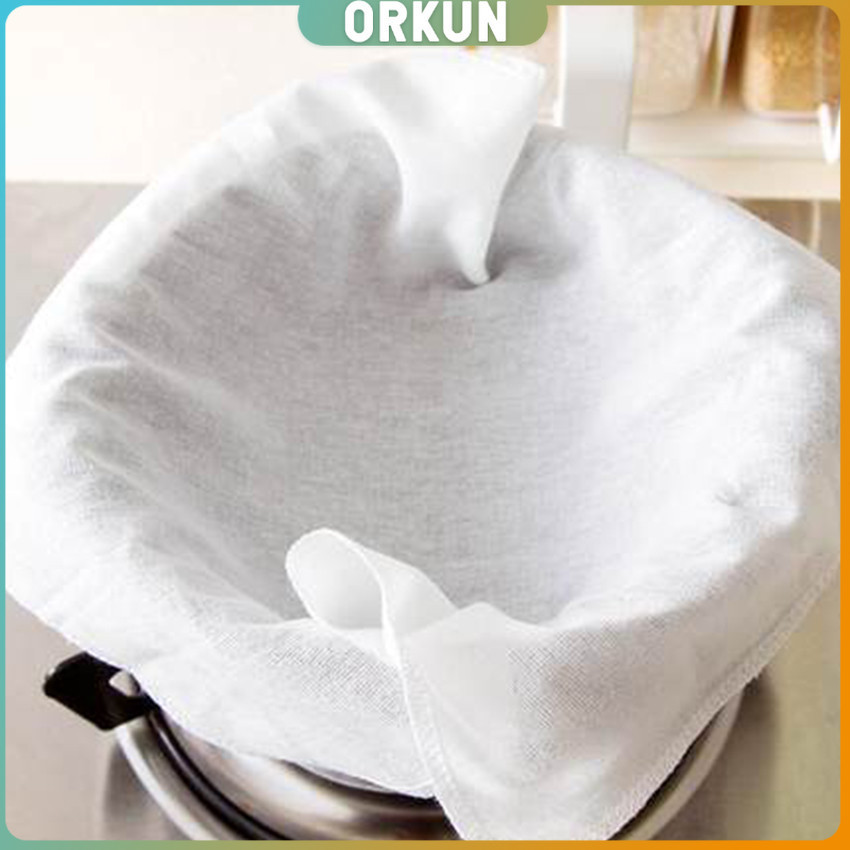 Orkun ผ้าขาวบาง(เล็ก) สำหรับนึ่งอาหาร สามารถซักแล้วนำกลับมาใช้ใหม่ได้ Steamer mat