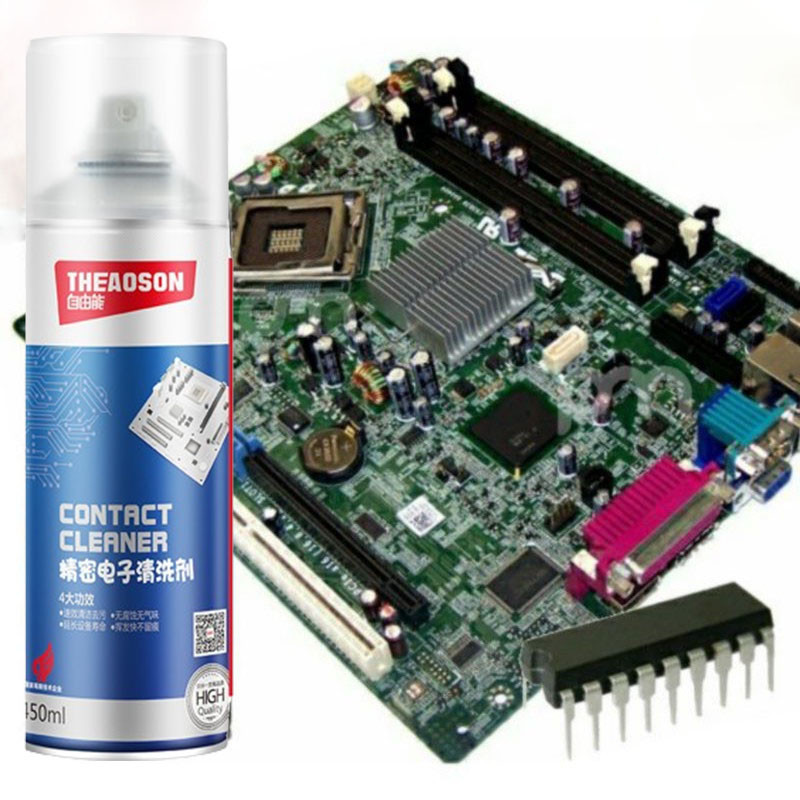 THEAOSON สเปรย์ทำความสะอาดแผงวงจร contact cleaner เซนเซอร์ ล้างแอร์โฟรถ ล้างหน้าสัมผัส แอร์โฟ รถยนต์