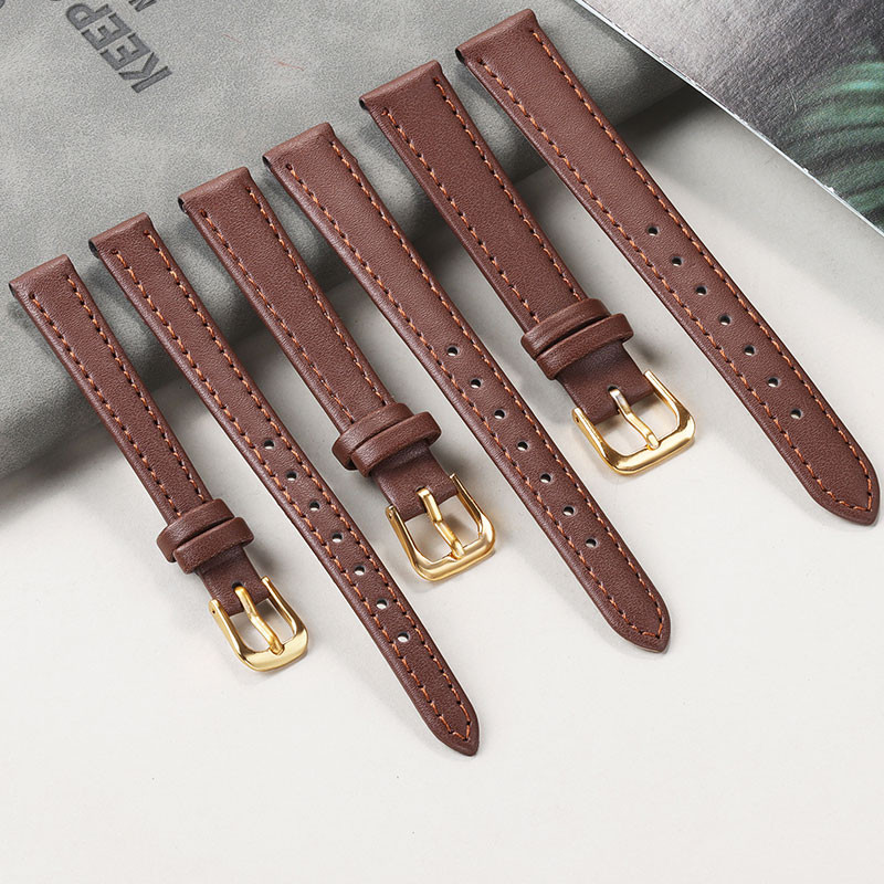เร็ว การส่งสินค้า 8-22มิลลิเมตรหนัง ปู่ สายนาฬิกาบางสไตล์นุ่มสายนาฬิกาผู้หญิงผู้ชายสากลสร้อยข้อมือสายนาฬิกาข้อมืออุปกรณ์เสริม8มิลลิเมตร10มิลลิเมตร12มิลลิเมตร14มิลลิเมตร16มิลลิเมตร18มิลลิเมตร20มิลลิเมตร22เ
