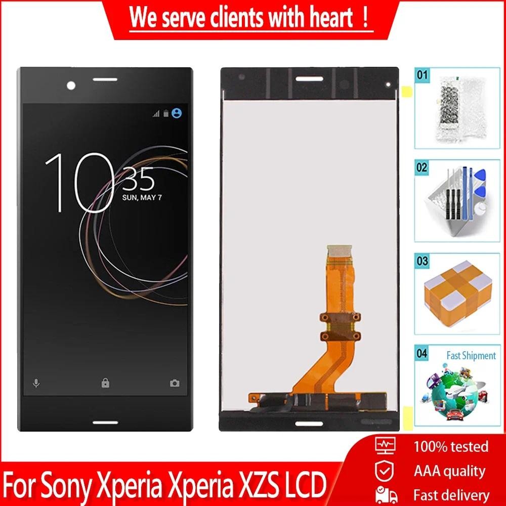 5.2 "จอแสดงผลเดิมสําหรับ Sony Xperia XZS G8232 G8231 LCD Touch Screen Digitizer Assembly สําหรับ Son