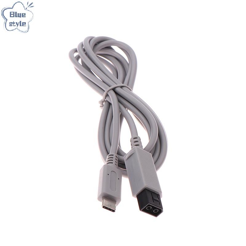 Bluestyle 1 ชิ้น 2 เมตรเหมาะสําหรับ WII สําหรับ WII U โฮสต์ PD สายไฟสายชาร์จสายไฟอุปกรณ์ซ่อมใหม่