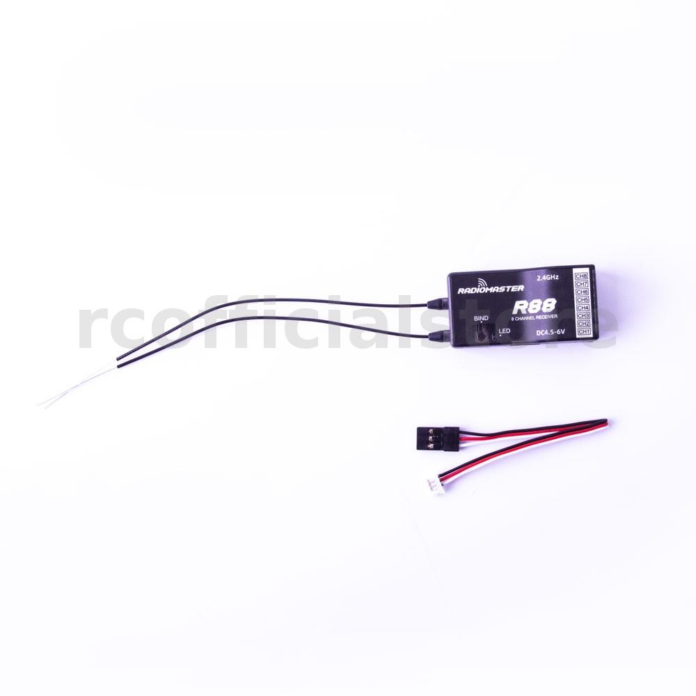 Radiomaster R88 V2 2.4GHz 8CH รองรับ Frsky D8/D16 SFHSS PWM/Sbus Receiver