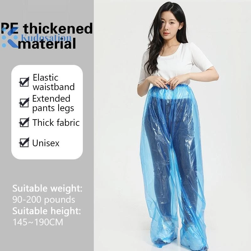 Kudos ชุดกันฝนแบบใช้แล้วทิ้ง สำหรับท่องเที่ยวและขี่จักรยาน thumbnail 4