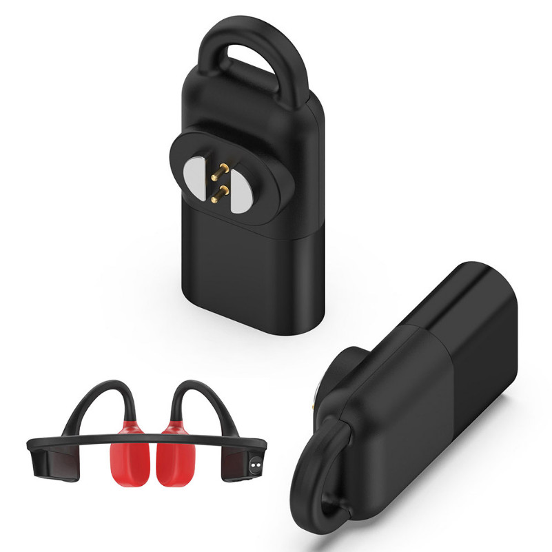 อะแดปเตอร์ชาร์จสําหรับ SUUNTO Sonic Bone conduction หูฟังหูฟังบลูทูธพอร์ตชาร์จแปลงแปลงเป็น Type-C