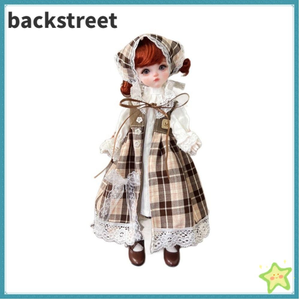 Backstage 1/6 BJD Doll Outfit Set, Fashion Casual 30cm Doll Clothes, Trend Cute Pretty Doll Dress (ไ