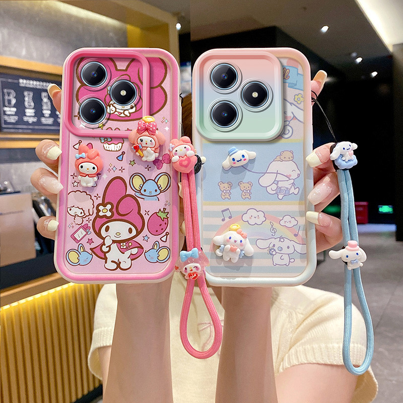 เคส realme c53 เคส realme c51 note 50  เคสโทรศัพท์ตุ๊กตา 3D น่ารักสําหรับเคสเคส realme c51 note 50