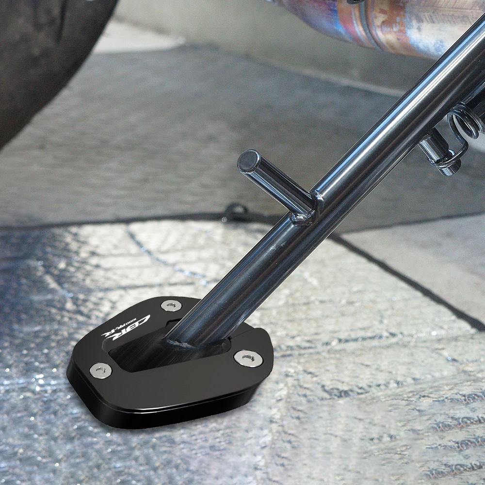 สําหรับ Honda CBR 1000RRR CBR1000RRR CBR 1000 RRR รถจักรยานยนต์ขาตั้ง Extension Pad ขยายแผ่น CBR1000