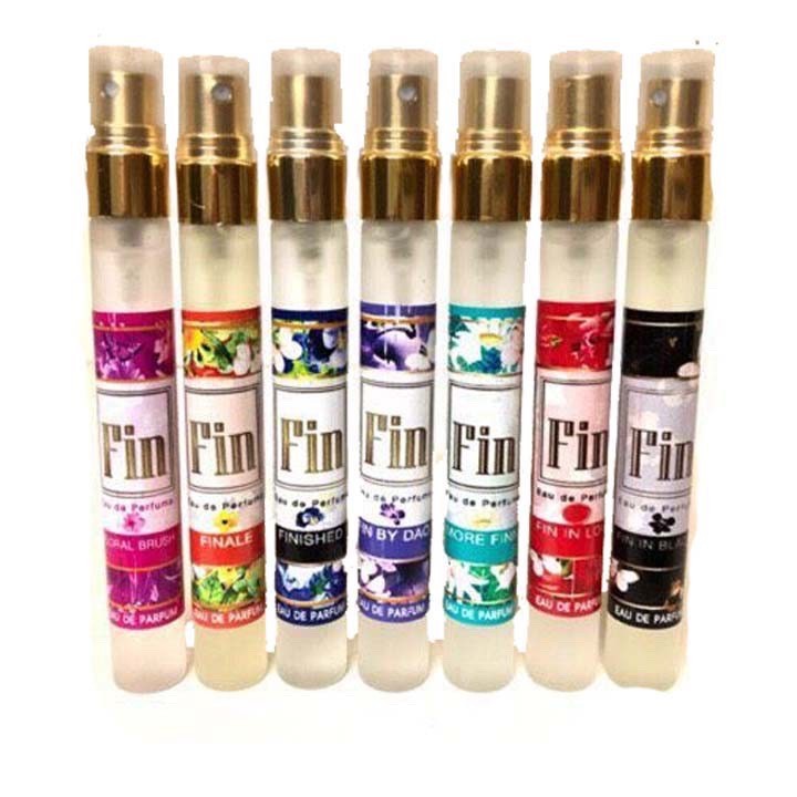 มาดามฟิน ขนาดทดลอง หอมเทียบแท้ ขนาด 10 มล ***สีแดง***