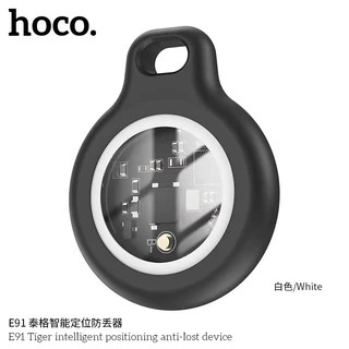 HOCO E91 เครื่องติดตามบลูทูธ ค้นหากุญแจ และตําแหน่งสัตว์เลี้ยง สําหรับกุญแจ กระเป๋า และอื่น ๆ กันน้ํา เข้ากันได้กับ iOS