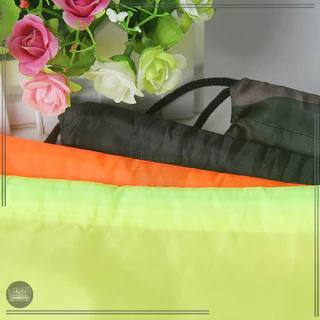 กระเป๋าหูรูด Drawstring Backpack ถุงผ้าอเนกประสงค์ เนื้อผ้าดีเบาสบาย พกพา จุของได้เยอะ กระเป๋ากีฬา ถุงใส่บอล