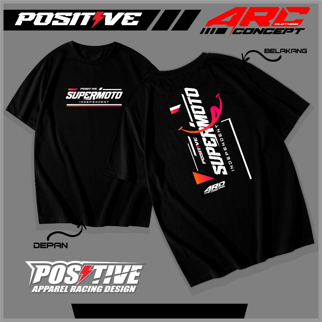 เสื้อยืด ARD Independent Supermoto - เสื้อยืด Supermoto Crf, Klx, Dtx, Wr