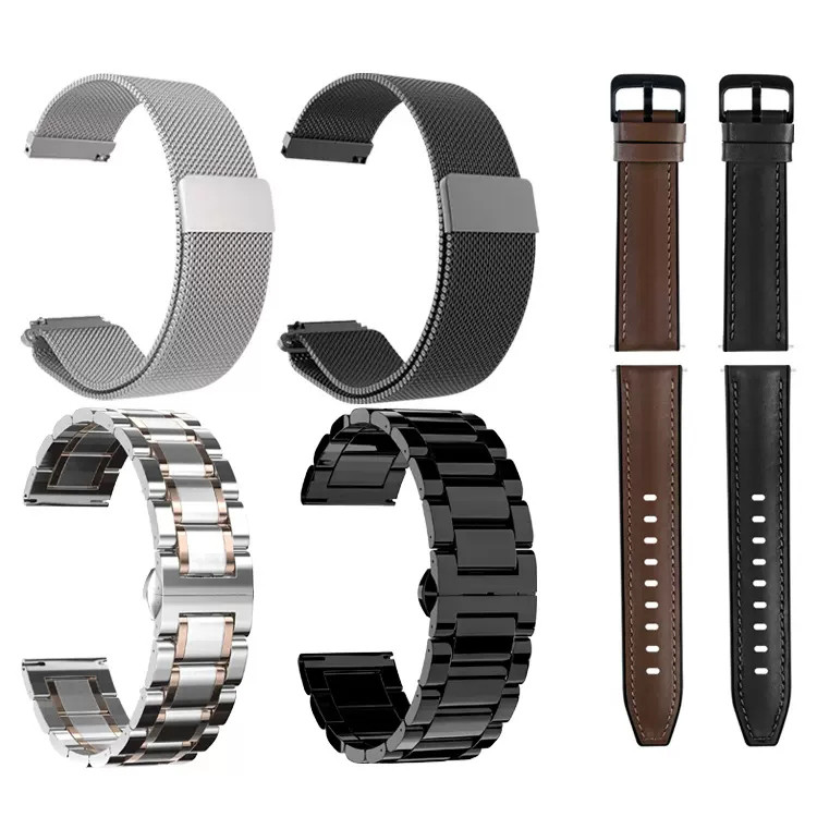 สายรัดนาฬิกาอัจฉริยะ Michael Kors MKT5017/5030 สายโลหะ ไนลอน หนังแท้ สายรัดข้อมือสำรอง