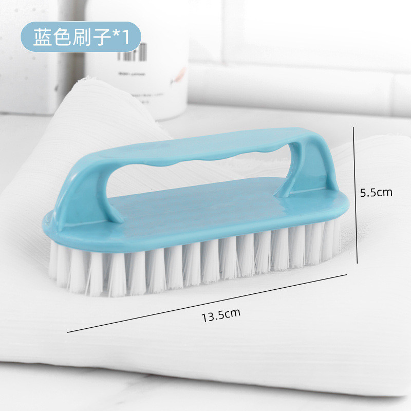 แปรงไนลอนอเนกประสงค์ใหม่ ใช้งานง่าย ขนแข็งแรง ทำความสะอาดง่าย ขัดรองเท้า และทำความสะอาดห้องน้ำ G2985 - รูปที่ 3