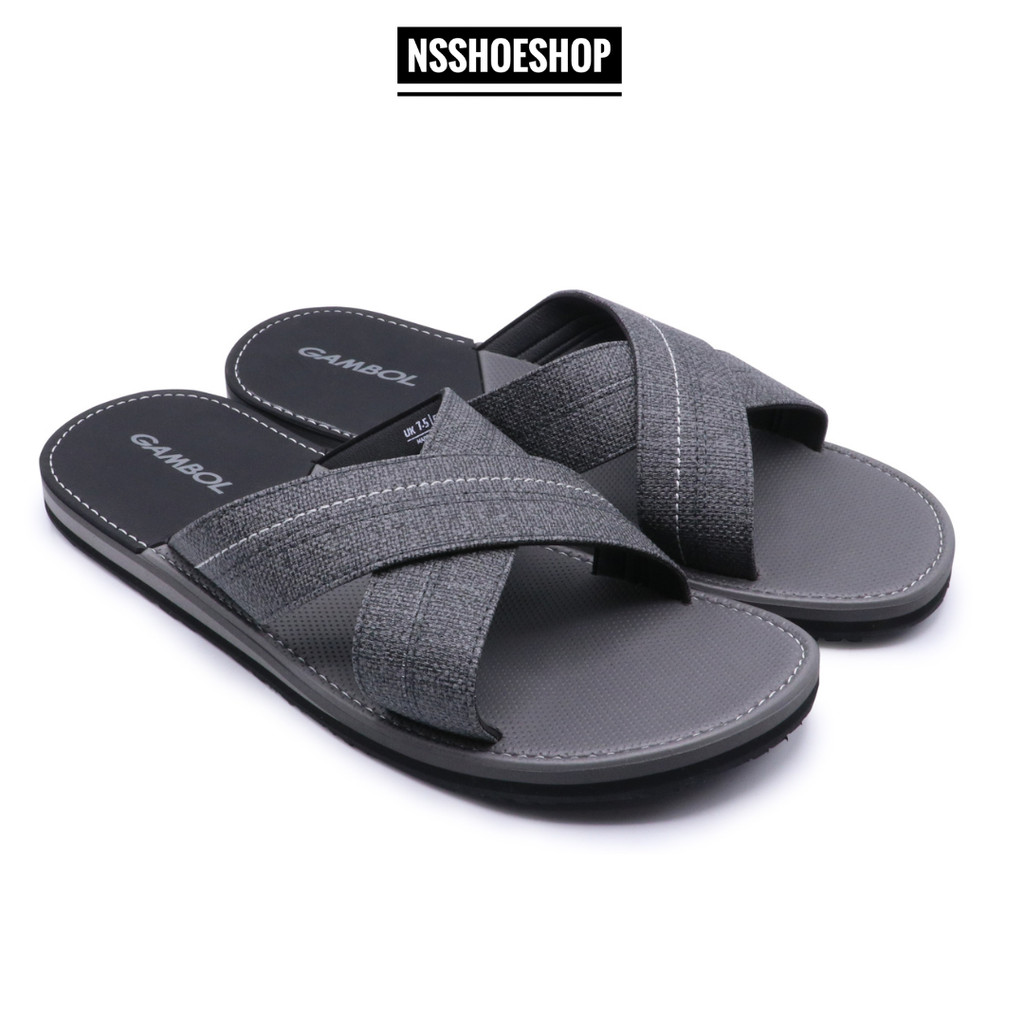 [ส่งทุกวัน] ใหม่!!! GAMBOL NATIVE CROSS รองเท้าแตะสวมชาย แกมโบล รุ่น GM12131 size 40-44
