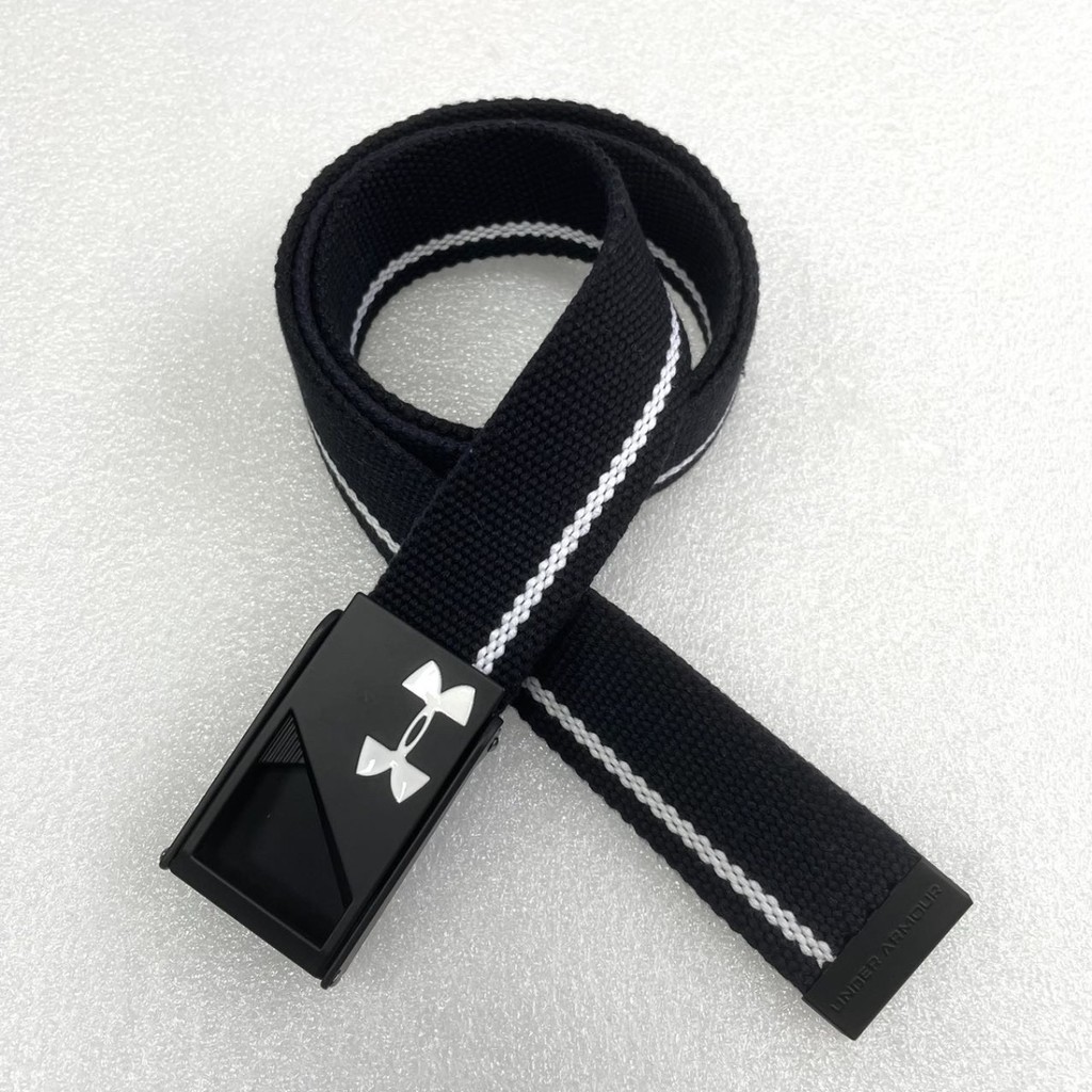 เข็มขัดกอล์ฟเข็มขัดนักเรียนผ้าใบเรียบง่ายสำหรับผู้ชายทุกชุดกีฬาบุคลิกภาพเทรนด์การฝึกทหาร unisex