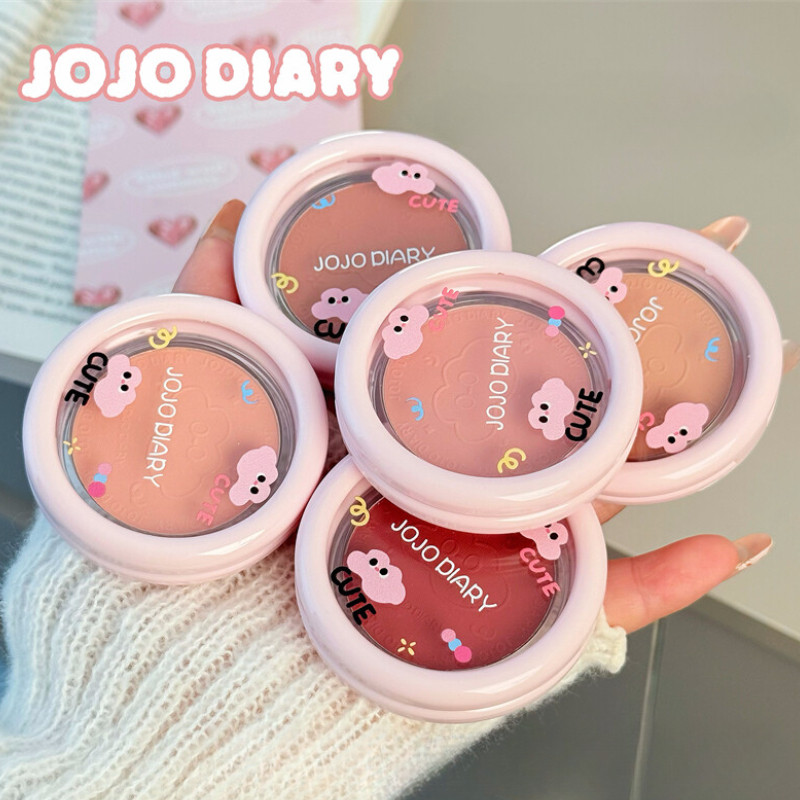 JOJO DIARY บลัชออนความอิ่มตัวต่ำเน้นความสว่าง