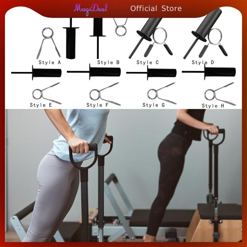 Magideal Weight Stack Pin Workout Replacement with Spring Clip Fitness Accessories Weight Pin Weight