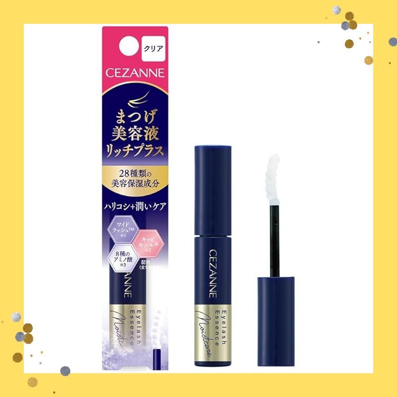 Sezanne Eyelash Essence Rich Plus Clear 4.0g Eyelash Essence containing 28 kinds of beauty moisturiz