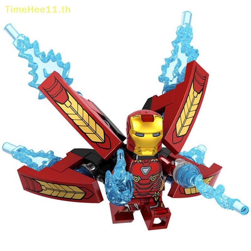 Timehee Iron man MK50 อิฐมหัศจรรย์ ซูเปอร์ฮีโร่ เลโก้ที่เข้ากันได้ของ TH