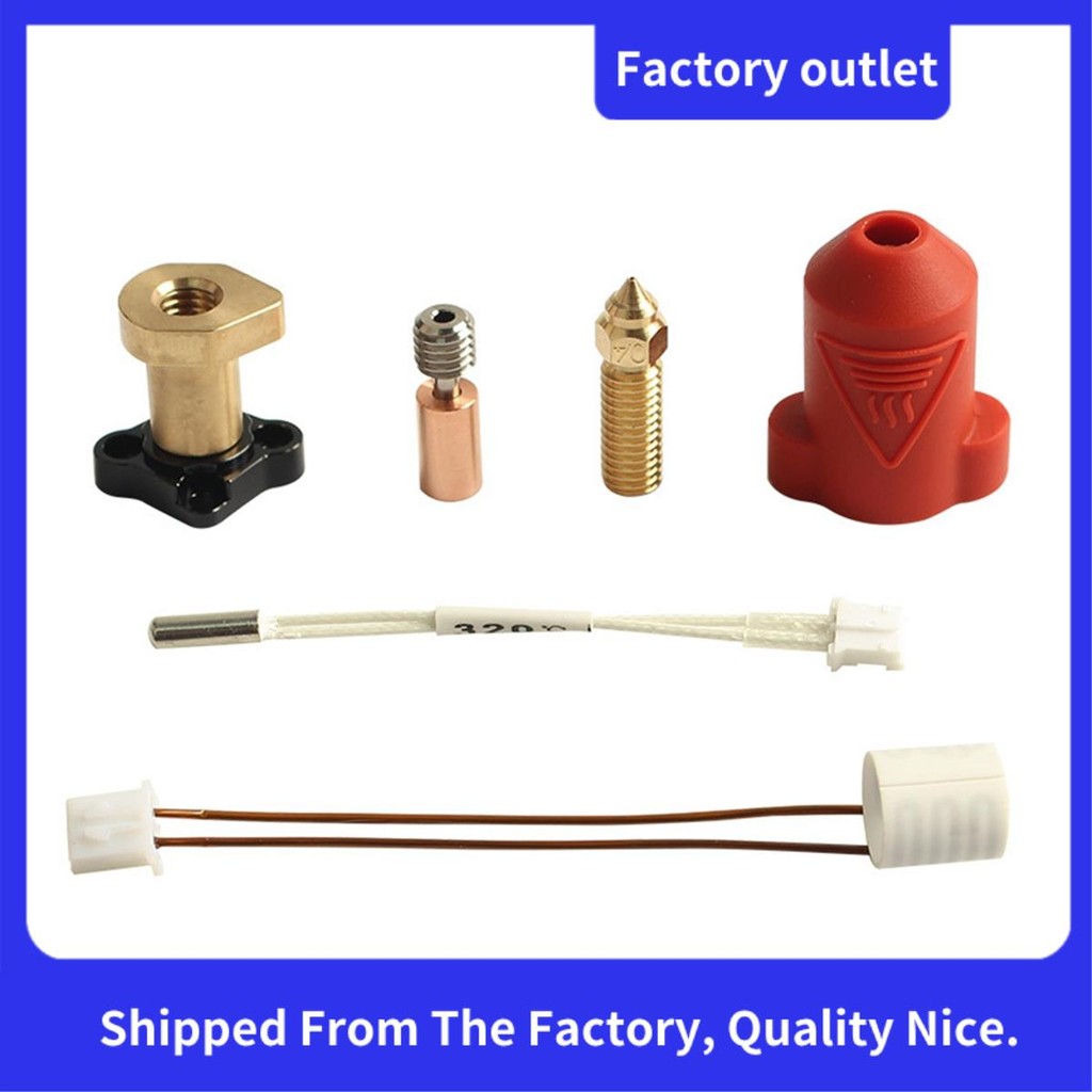 สําหรับ K1/ K1 Max อัพเกรด Hotend ชุดเซรามิคความร้อนบล็อกทนอุณหภูมิสูงไทเทเนียมคอ Hotend