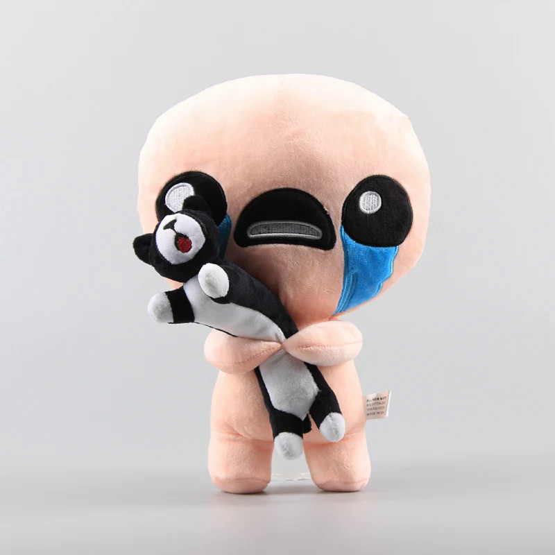 30cm The Binding of Isaac Plush Toys ISAAC With Black Cat Plush Soft Stuffed Animals Toys Doll Gifts