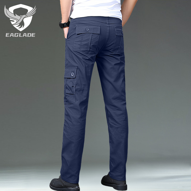 Eaglade Tactical Cargo Pants ผู้ชายสีน้ําเงินเข้ม B02
