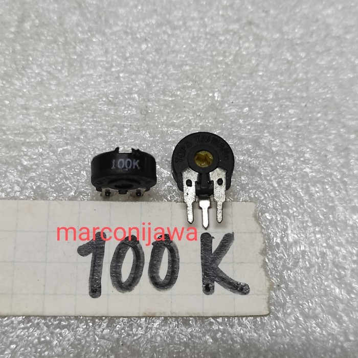 AS01 trimpot VR 104 100K ohm Tops คิ้วหน้า