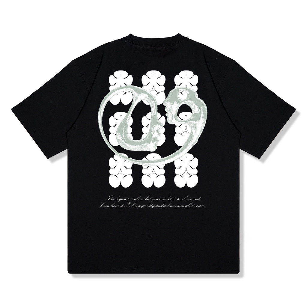 Freast "Face Chain" เสื้อยืดสีดํา