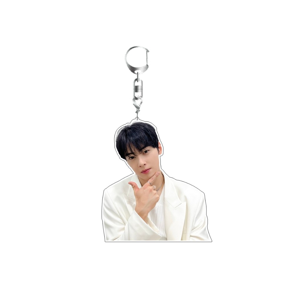 INS พวงกุญแจอะคริลิค Cha EunWoo ใหม่