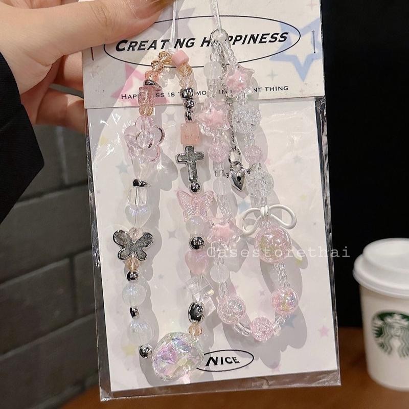 สายคล้องโทรศัพท์มือถือ / ห้อยมือถือ / สายคล้องมือใช่ได้กับทุกรุ่น
