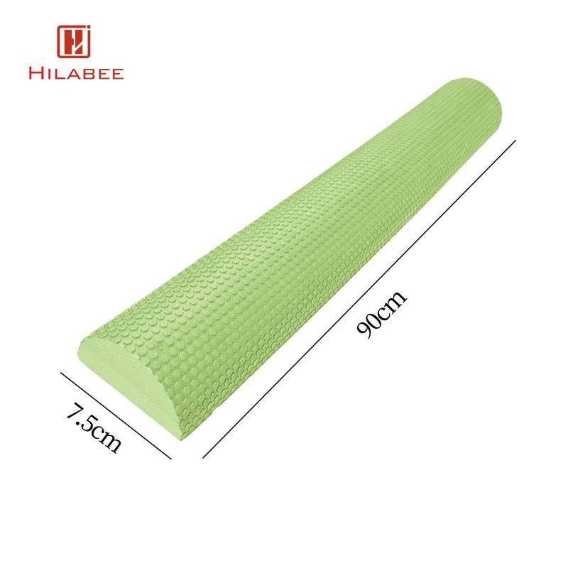 Hilabee Half Round EVA Foam Roller Half Roller Foam Yoga Blocks Balance Heavy Duty Anti Slip Half Round Foam Roller สําหรับยิม ราคา ถูกที่สุด ดีลบีเคเค แกลเลอรีภาพที่ 4