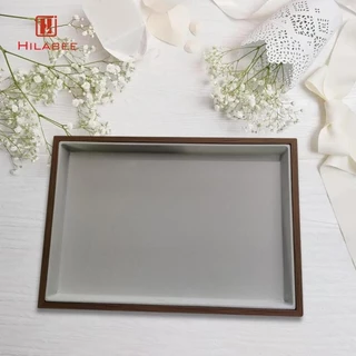 [hilabee] กํามะหยี่ถาดเครื่องประดับเคาน์เตอร์เพชรสร้อยข้อมือออแกไนเซอร์ซ้อนแว่นตา Trinket กล่องแสดงสําหรับแสดงผู้หญิงของขวัญร้าน