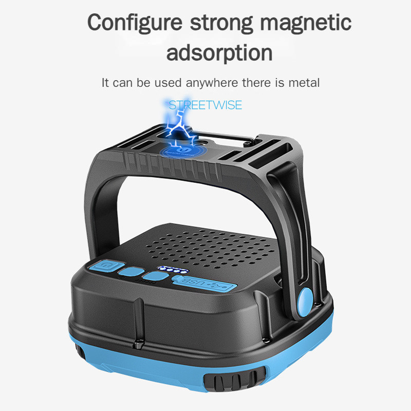 อัพเกรดไฟทํางานมัลติฟังก์ชั่ที่มีหัวแม่เหล็กแรงสูงเทปเข็มขัดซังแสงที่แข็งแกร่งพิมพ์-ค ชาร์จแบบพกพาไฟฉาย นํา ไฟแรงความอดทนนานไฟฉุกเฉิน - รูปที่ 5